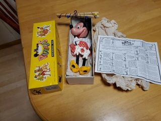 Vintage Pelham Puppet Walt Disney Productions Minnie Mouse - - Wow