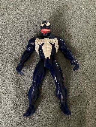 1994 Marvel Toy Biz 10 " Spider - Man Venom Deluxe Edition Fully Poseable Loose