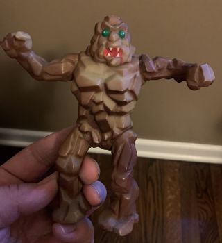 Vintage 1986 Soma Monster Man Rock Stone Man 6 " Action Figure Toy Rare