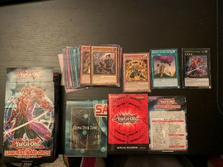Yu - Gi - Oh Samurai Warlords Structure Deck 1st Edition [opened]