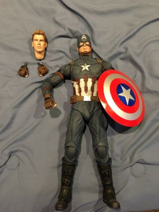 Neca 1/4 Scale Captain America Civil War Figure
