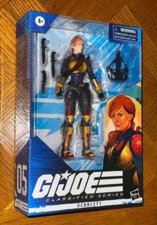 G.  I.  Joe Classified Series 1 05 Scarlett Action Figure Collectible