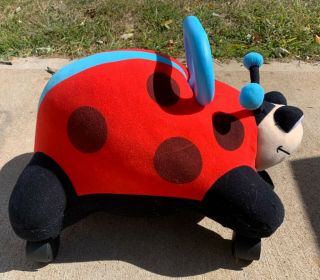 Little Tikes Pillow Racer Ladybug Toddler Kid Ride On Rolling Wheeled Toy,  Fun