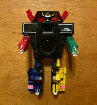 1985 Impulse Voltron Lion Force Star Shooter 110mm Camera Made In Macau