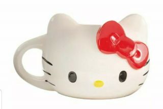 Hello Kitty Sculpted 18 Oz Ceramic Mug