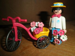 Playmobil Victorian Mansion 5300 House Flower Seller - 5400 Complete