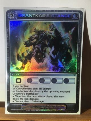 Chaotic Card - Rare - Grantkae’s Stance I Combine