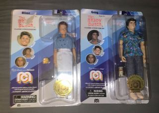 Mego Tv Favorites The Brady Bunch Alice 8 " And Greg 8” Collectible Doll
