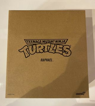 Wow 7 Teenage Mutant Ninja Turtles Ultimates Raphael Wave 1 Tmnt