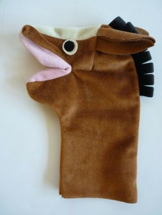 Baby Einstein Plush Brown Horse Hand Puppet By Kids Ii