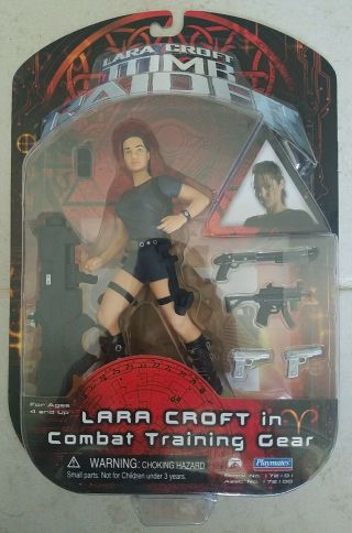 Tomb Raider Lara Croft In Combat Training Gear Playmates Angelina Jolie C26