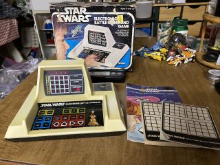 Star Wars Vintage Electronic Battle Command Game In The Box With Insert