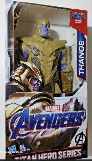 Marvel Avengers Titan Hero Series Thanos 12 Inch Figure.