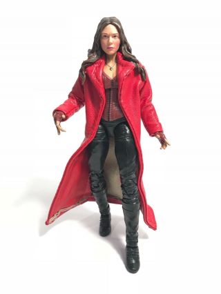 Su - Jksw - R: 1/12 Red Wired Jacket For Marvel Legends Scarlet Witch (no Figure)