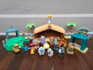 Fisher Price Little People Christmas Story Musical Nativity Set
