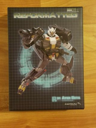 Transformers 3rd Party Mastermind Creations Reformatted Ater Beta Deadlock Mib