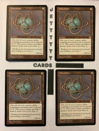 4x Heartstone Stronghold X4 English Magic ¥ Multiple Available ¥