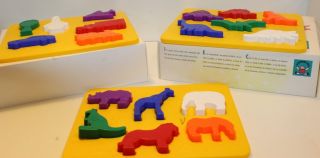 Discovery Toys Place And Trace Puzzle Stencils Animals Dinosaurs Transportation