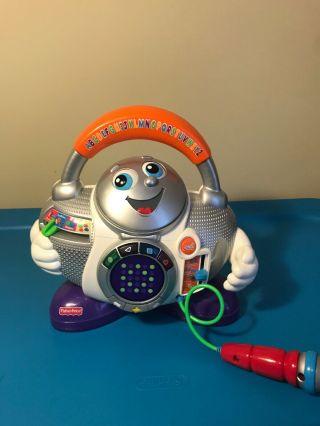 Fisher Price Fun 2 Learn Sing - Along Animated Light Up Learning DJ Animated 2