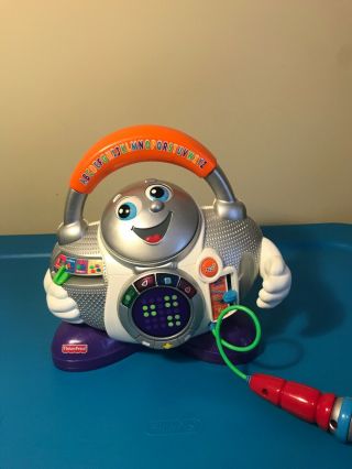 Fisher Price Fun 2 Learn Sing - Along Animated Light Up Learning DJ Animated 3