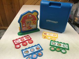 Fisher Price Games Barnyard Bingo Preschool Color Animals Matching Game