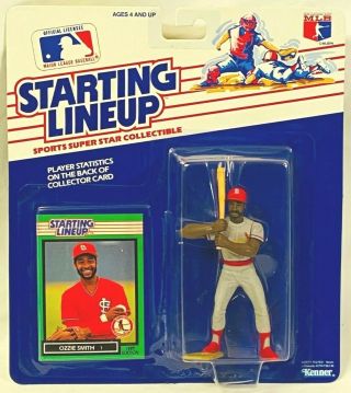 ⚾️ 1989 Starting Lineup - Slu - Mlb - Ozzie Smith - St Louis Cardinals - 1