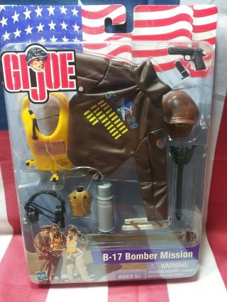 Gi Joe 12 " B - 17 Bomber Mission Set Nip