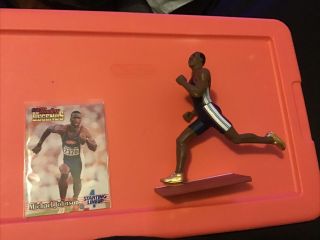 1997 Michael Johnson Starting Lineup Loose Slu Olympic Track Figure Gold Shoes