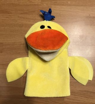 Baby Einstein Yellow Duck Hand Puppet Kids Ii Puppet 30890
