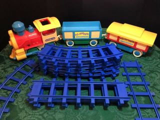 Toy State Train My First Choo Choo With Tracks Vintage 1994