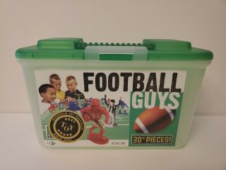 Kaskey Kids Football Guys Red / Blue Guc Players Best Toy Award Plastic Case