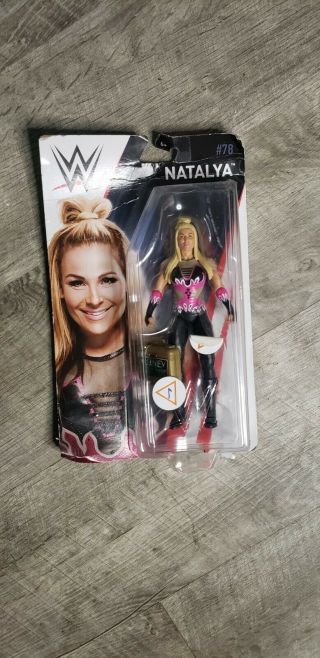 Wwe Superstars 78 Natalya Chase Action Figure (with Money In The Bank)