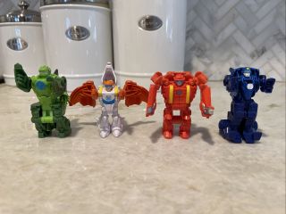 Hasbro Transformers Rescue Bots Roar Mini Dinos,  Chase Boulder Heatwave Blades F 2