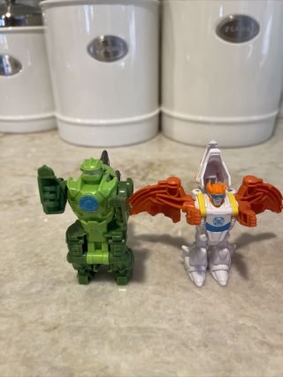 Hasbro Transformers Rescue Bots Roar Mini Dinos,  Chase Boulder Heatwave Blades F 3