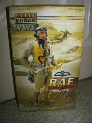 Bbi Elite Force Ww2 British Raf Flight Lieutenant Donald Moore North Africa Minb