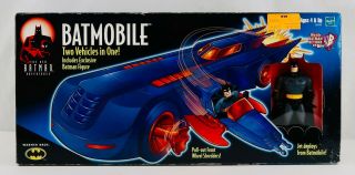Vintage Toy Batmobile The Batman Adventures Figure Nib Hasbro Mib