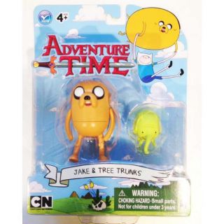 Set Of Figures " Adventure Time " : Jake With Treetrunks 6 Cm
