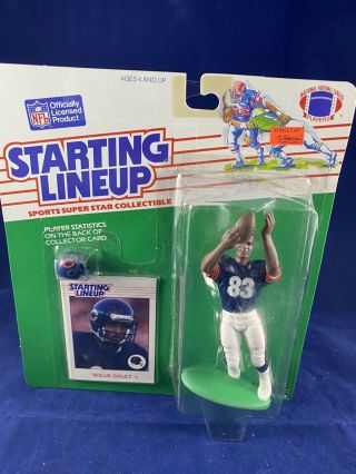 1988 Starting Lineup Willie Gault Chicago Bears Rare