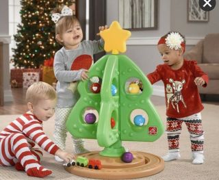 Step 2 My First Christmas Tree Toddler Baby Toy Home Decor Holiday Fun