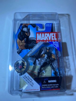 2008 Marvel Universe 3.  75 " 006 Series 1 X - Force Wolverine Action Figure Hasbro