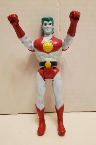 Captain Planet Flies Under Your Control Ring Action Figure 1991 Tiger Toys
