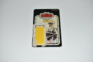 Vintage Star Wars 1980 Esb Han Solo Hoth 30 Back Palitoy Card Back Only