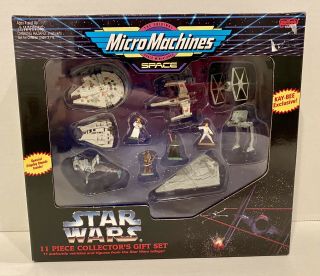 1994 Star Wars Micromachines Rare 11 Piece Collector’s Gift Set Kay - Bee - Misb