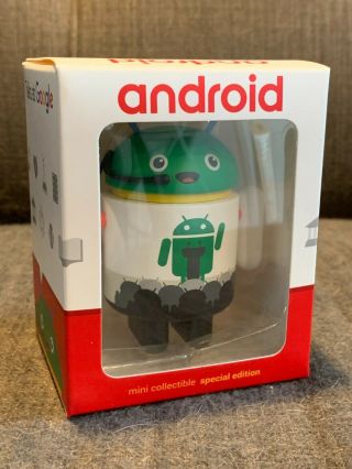 Android Mini Collectible Figure - Rare Google Edition Ge - " Talks At Google "