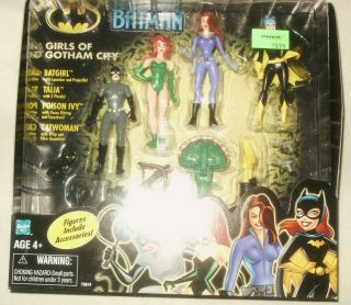 Batman Girls Of Gotham City 4 Action Figures 2003 Dc Hasbro Anime Box Set