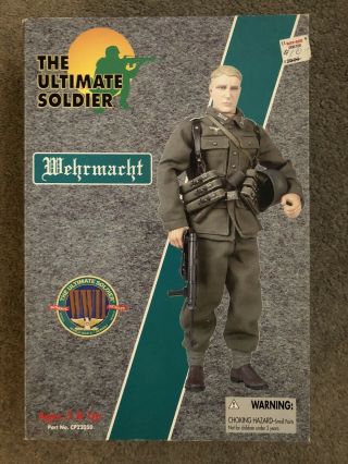 Ultimate Soldier Wehrmacht German Army 12” Figure 1:6 Scale Gi Joe Ww2