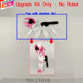 So Cool 3d Diy Back/legs/big Gun Upgrade Kit For Earthrise Arcee - Diy Toys Set