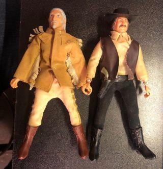 Vintage Mego Wild Bill Hickok And Buffalo Bill Complete Outfits