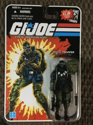 G.  I.  Joe 25th Anniversary Wave 8 - Arctic Trooper Snake Eyes Action Figure