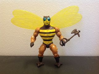 Motu Buzz Off Action Figure 1983 Mattel Masters Of The Universe He - Man